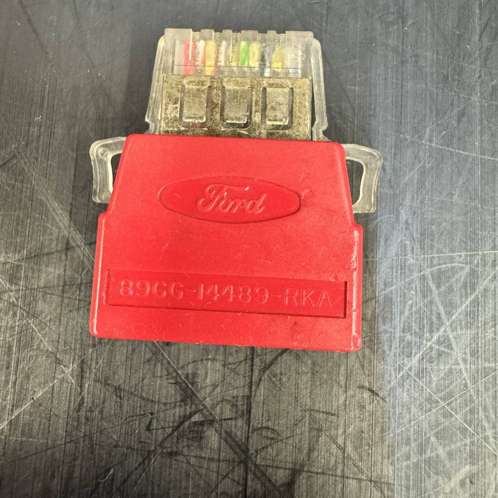 Ford Radio Accessories Red Connector - Rare item - 8966-14489-RKA