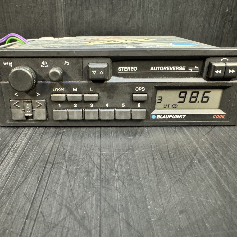 Nissan Blaupunkt old car radio stereo cassette player Oem with code
