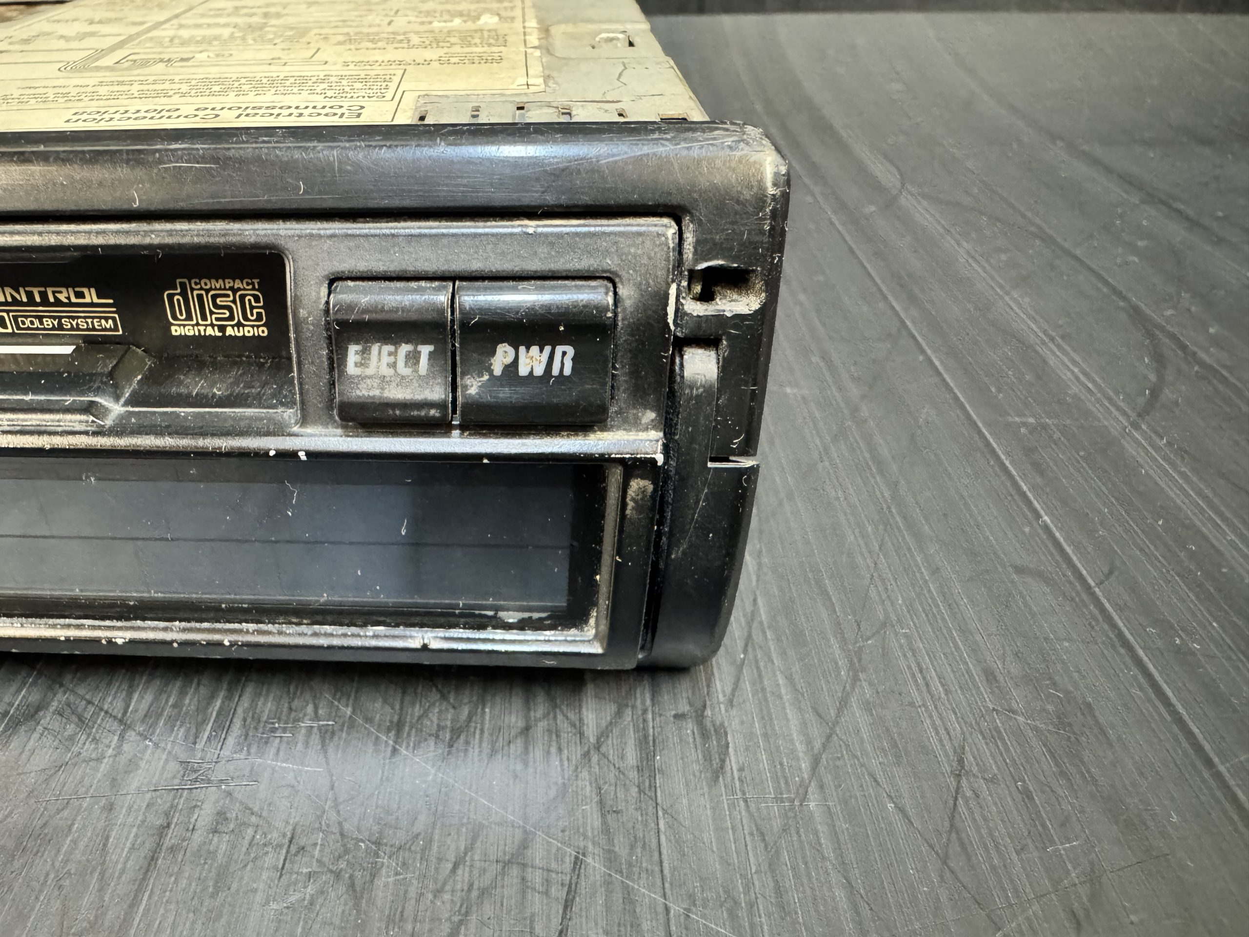 Panasonic F65 Rare Touchscreen car Radio Stereo Cassette player - Image 5